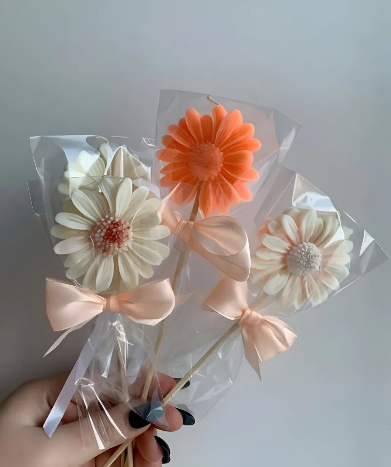 Flower Lollipops